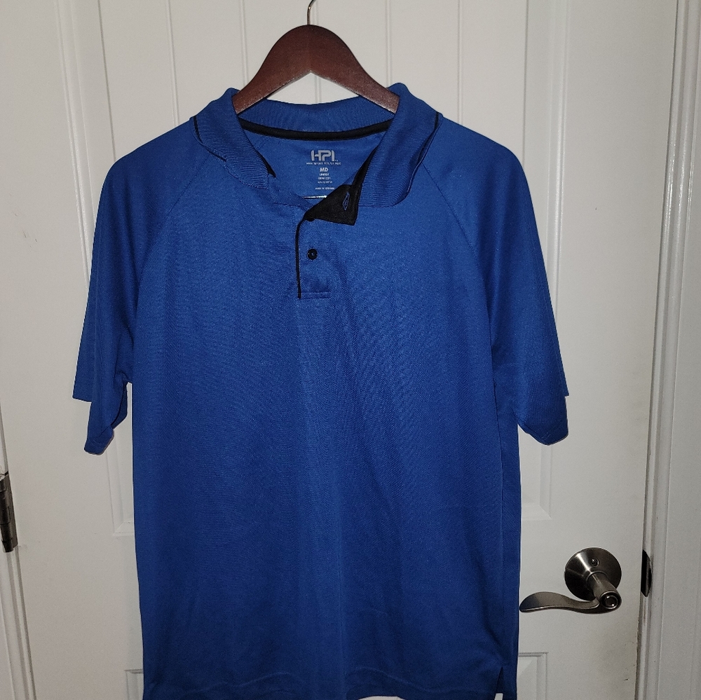 Blue Polo HPI Mens Medium
